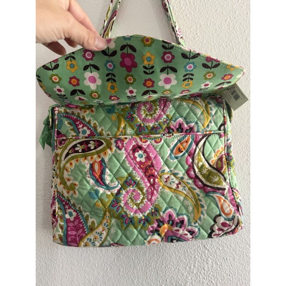 NWT Vera Bradley Tutti Frutti Laptop Pad Hipster Crossbody Shoulder bag Retired - Picture 3 of 8